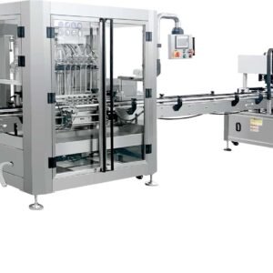 Automatic servo piston filling line