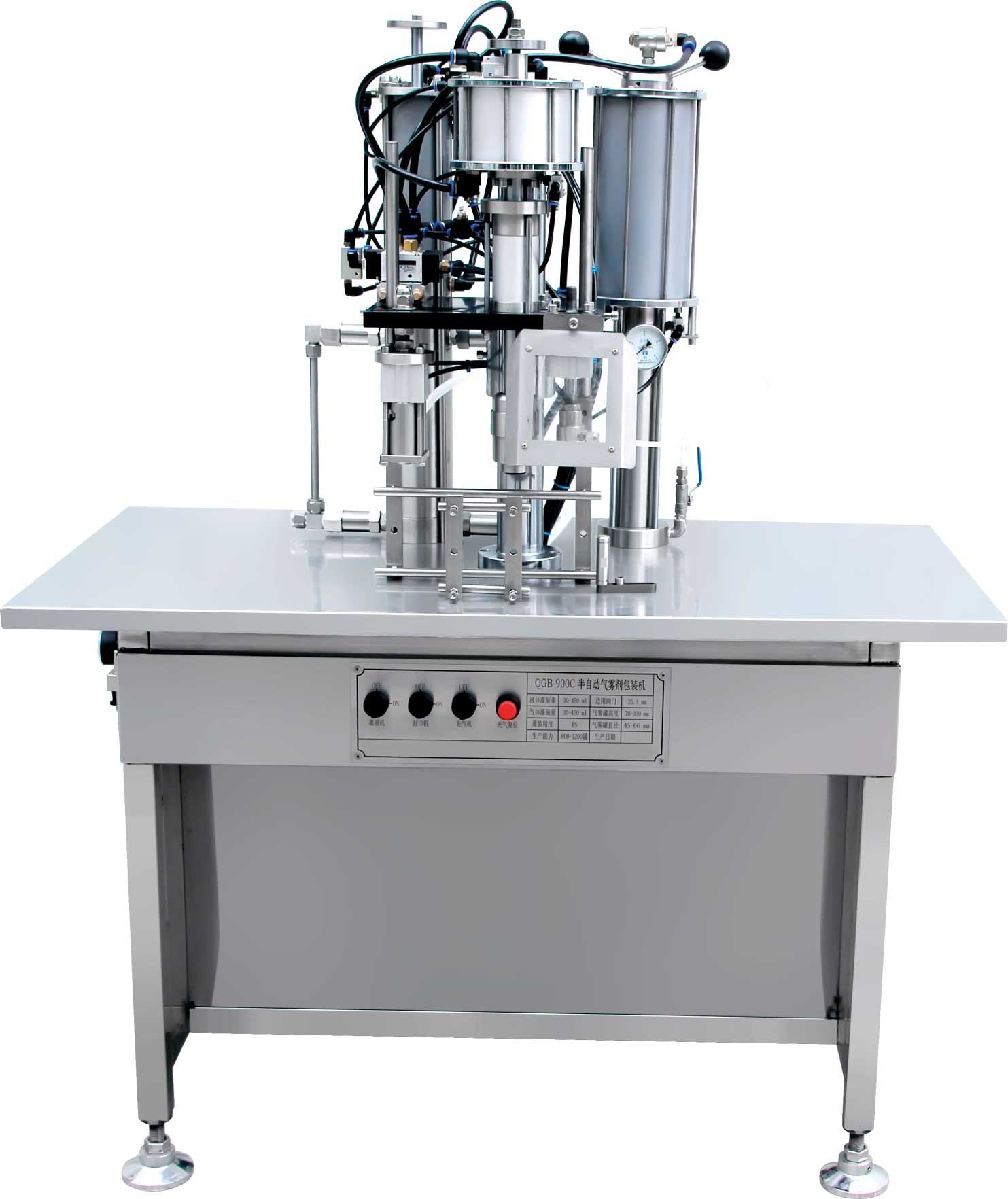 Three-in-one Aerosol Filling Machine