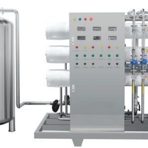 Stainless Steel Secondary Reverse Osmosis Water Treatment + EDI