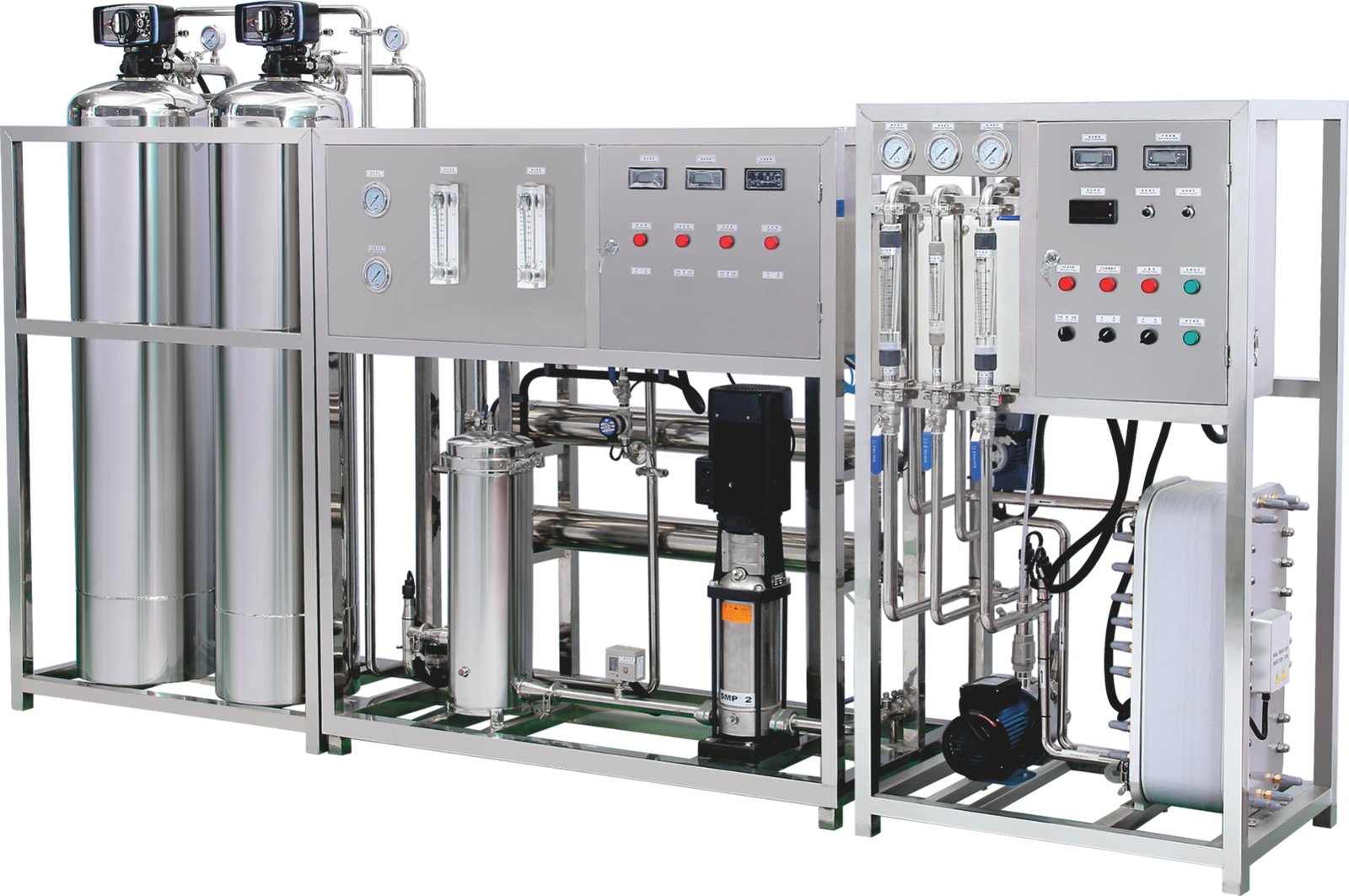 RO-1000L/H Reverse Osmosis Water Treatment + EDI