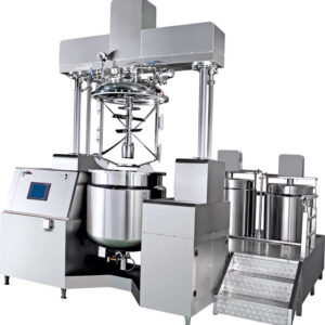 Dual-hydraulic Lifting Vacuum Emulsifying Mixer