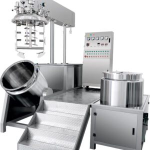 Hydraulic Lifting Vacuum Emulsifying Mixer