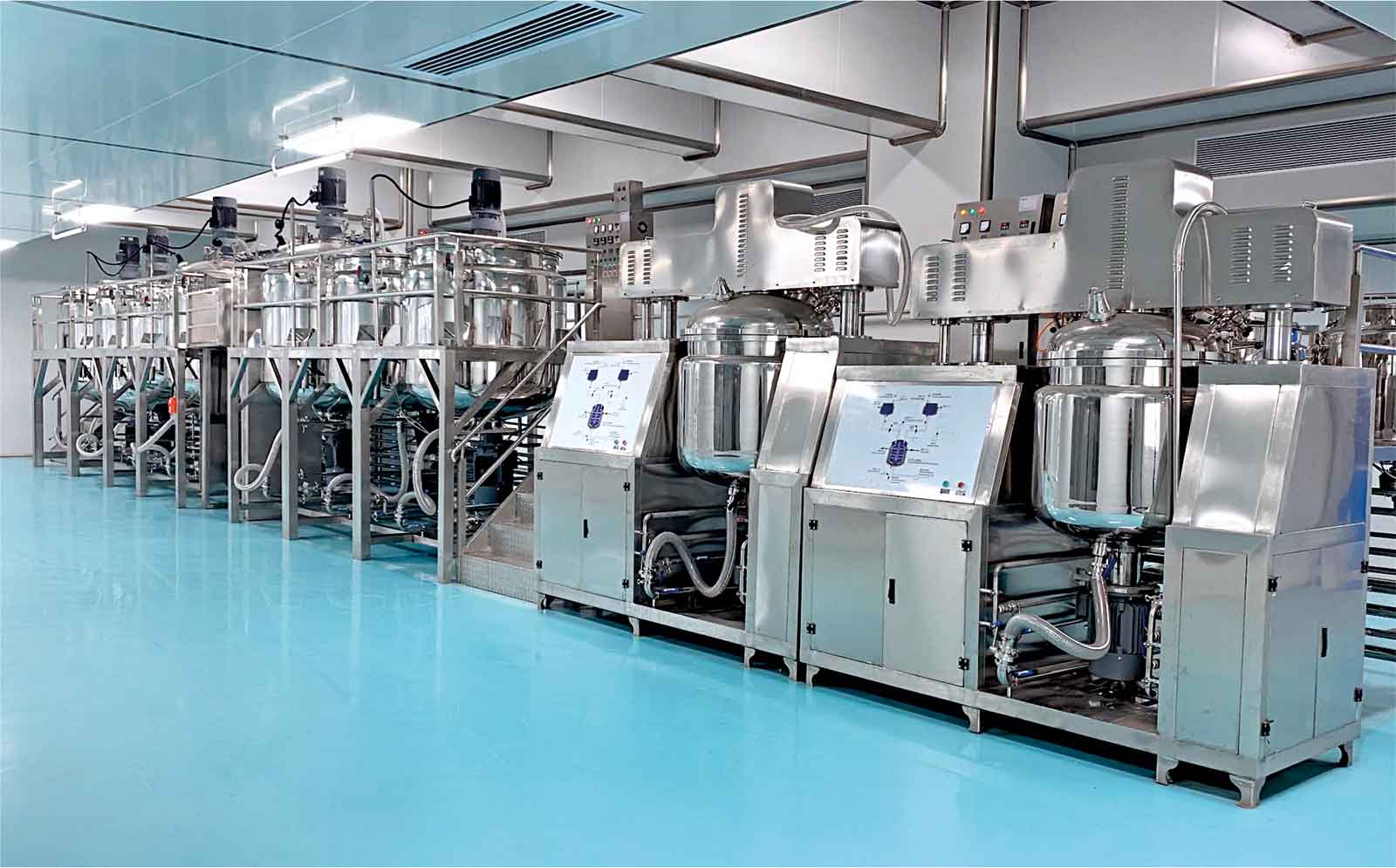 Customized hydraulic liftingvacuum emulsifying mixer - Image 3
