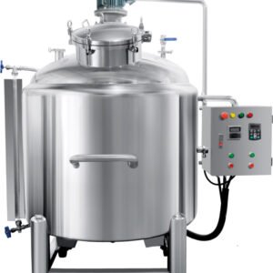 Double Jacketed Mixing Storage Tank